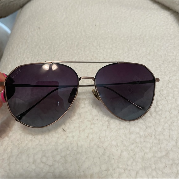 Diff Aviator Sunglasses